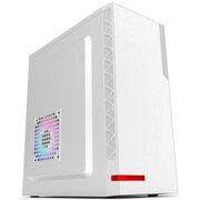  Корпус Eurocase M12 белый, ATX, ABS пластик, 2*USB2.0, USB3.0, HD Audio 