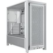  Корпус Corsair Frame 4000D RS (CC-9011313-WW), без БП, Midi-Tower, TG, 3x120mm, 2xUSB-A 3.2, 1xUSB Type-C, E-ATX, ATX, mITX White 