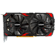  Видеокарта CBR Radeon RX 580 8G (VGA-STX580-8G-RTL), GDDR5, 256BIT, 2048, 1168MHz, Dual fan PCIE 3.0, 150W (HDMI/2xDP) 