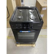  УЦ Кухонная плита Лысьва ГП 400 МС-2у черный (без крышки) (плохая упаковка, деформация переключателей) 