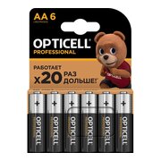  Батарейка OPTICELL Professional LR6 BL6 5052003 