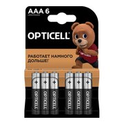  Батарейка OPTICELL Basic LR03 BL6 (5051007) 