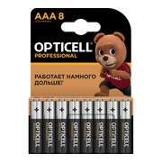  Батарейка OPTICELL Professional LR03 BL8 (5052008) 