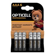  Батарейка OPTICELL Professional LR03 BL6 (5052004) 