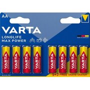  Батарея Varta Longlife Max Power (04706101428) AA (LR6), 1.5V, 8 шт. 