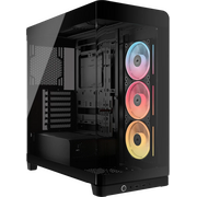 Корпус Corsair Frame 4500X LX-R RGB iCUE Link (CC-9011316-WW), без БП, Midi-Tower, TG, 3x120mm reverse fans, 2xUSB-A 3.2, 1xUSB Type-C 