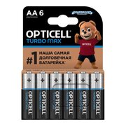  Батарейка OPTICELL Turbo Max LR6 BL6 6053005 