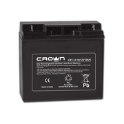  Аккумулятор Crown CBT-12-18 (CM000003025) свинцово-кислотный, 12В, 18А/Ч, ABS-пластик, Т5, срок службы 6 лет 