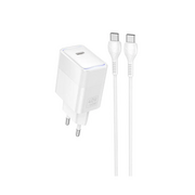  СЗУ HOCO CS113A Lounge single port PD40W charger set C to C EU белый 
