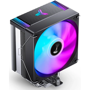  Кулер JONSBO CR-1000 Max V2 Color LGA1851/1700/1200/115X/AM5/AM4 (TDP 230W, PWM, 120mm Dynamic Multi-Color LED Fan, 6 тепловых трубок, черный) 