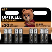  Батарейка OPTICELL Professional LR6 BL8 5052007 