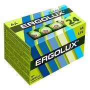  Батарейка AA ERGOLUX LR06-24Box Alkaline (14212) 