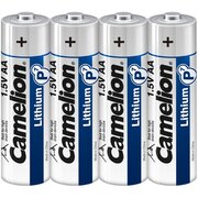  Батарейка AA Camelion LR06-4BL Lithium (15243) 