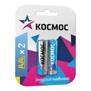  Батарейка AA Космос LR06-2BL (KOCLR62BL) 