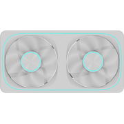  Вентилятор Formula Air Fusion 2 (air fusion 2 wh), 2шт, 120мм, 4-pin, 1800об/мин, 33.46 дБ, ARGB, белый, Ret 