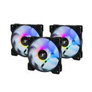  Вентилятор Eurocase EU-FN120FRGB_8 BL YF120-3 Black,120 FRGB fan MOLEX connector with brown box,3pcs in big brown box,under Eurocase brand 