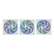  Вентилятор Eurocase EU-FN120ARGB_8+18 Kit WH C120XH White / Fan Kit 3 in 1,3*120 ARGB fans 4pin PWM+AURA 5V3pin female and male connector 