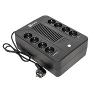  ИБП EKF SSW-1000 E-Power Home 1000ВА, 600Вт, 8хSchuko, USB, RJ45 