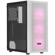  Корпус PCCOOLER MA100 Mesh WH, Mesh Mid Tower, Black, TG, 3x120mm ARGB ATX, mATX, mITX (без БП) 