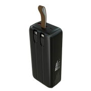  Внешний аккумулятор More Choice PB55-30 30000mAh 1USB+1Type-C+1micro-USB 3.0A PD22.5W с кабелями Black 