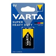  Батарейка VARTA 6F22 Super Heavy Duty 9V (2022101411) 