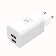  СЗУ More choice NC85 1USB+1Type-C 3.0A PD20W+QC3.0 быстрая зарядка White 