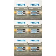 Батарейка AAA Philips LR03-2*6BL (Б0064646) 