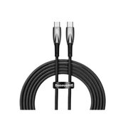  Кабель BASEUS P10373000111-00 Gem Fast Charging Data Cable USB-C to USB-C 100W 1m Cluster Black 