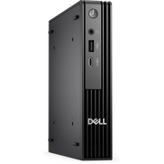  Неттоп Dell Pro Micro QCM1250 (DPM-3860) Intel Core i3 14100T, DDR5 8ГБ, 512ГБ SSD, Intel UHD Graphics, Windows 11 Pro, черный 