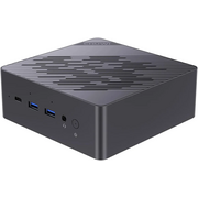  ПК Мини Chuwi AuBox (2121488) Ryzen AI 9 365 (2) 32Gb SSD1Tb Radeon 880M Windows 11 Pro 2x2.5GbitEth WiFi BT 120W серебристый/черный 