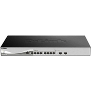  Управляемый L2+ коммутатор D-Link DXS-1210-10TS/B2A PROJ с 8 портами 10GBase-T и 2 портами 10GBase-X SFP+ 
