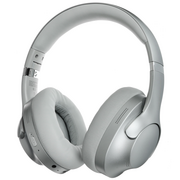  Беспроводные наушники Deppa 44303 Stereo Ultra ANC, BT 5.4, ANC/ENC, 500мАч серебристый 