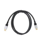  Кабель соединительный VCOM CU560-1.2M USB4, 1.2м Type-C(М)-Type-C(М) 5K 60Hz, 40GBps, PD 240W, 5A 