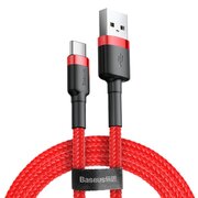  Кабель Baseus CATKLF-B09 USB-Type-C Cafule 3A 1м красный 