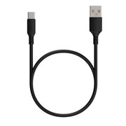  Кабель Maxvi MC-A02 plus black USB-A-Type-C, 2A 