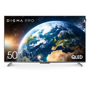  Телевизор Digma Pro 50" QLED 50D Google TV Frameless черный/черный 