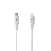 Дата-кабель FaisON K-107 Pull 8pin-Type-C 1.0м, 3.0A белый 