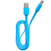  Кабель Maxvi MC-02LF blue USB-A-Type-C, 2A 