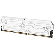  ОЗУ Netac DDR4 Shadow III White (NTSHD4P26SP-16W) 16Gb, 2666Mhz, CL19, с радиатором 