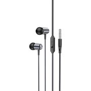 Гарнитура HOCO M108 Spring 3.5мм20 металл, 1.2м черный 