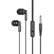  Наушники HOCO M121 Bright universal earphones with microphone черный 