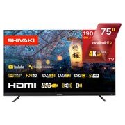  Телевизор Shivaki S75LU6500 Dark Grey 