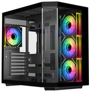  Корпус Eurocase M430ZАF (M430ZF 2ARGB 3_0_2 Black) eATX черный 