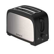  Тостер Maxvi KT824S серебристо-черный 