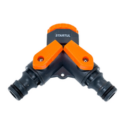  Тройник-распределитель STARTUL Garden ST6010-20 1/2" и 3/4" 