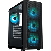  Корпус XASTRA A311 4ARGB-C6 Black (A311-4FC12A-C6) ATX/Mesh/ full-size TG / 4x120mm FC120 ARGB PWM fans/Argb+PWM HUB 6port 