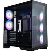  Корпус ZALMAN D50, ATX, Black, Window, 1xCombo (2.5'' or 3.5''), 2x2.5'', 2x3.5'', 1xUSB Type-C, 2xUSB3.0, Side 3x120 ARGB, Rear 2x120 ARGB 