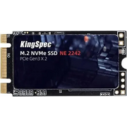  SSD KingSpec NE-128 2242, 128Gb NE Series M.2 2242 (PCIe 3x2, 950/800MBs, 3D NAND, 60TBW, 22x42mm) 
