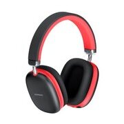  Наушники беспроводные SONNEN HP-B12BR черный/коралловый 