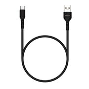  Кабель Maxvi MC-C02 plus USB-A-Type-C, 2A черный 